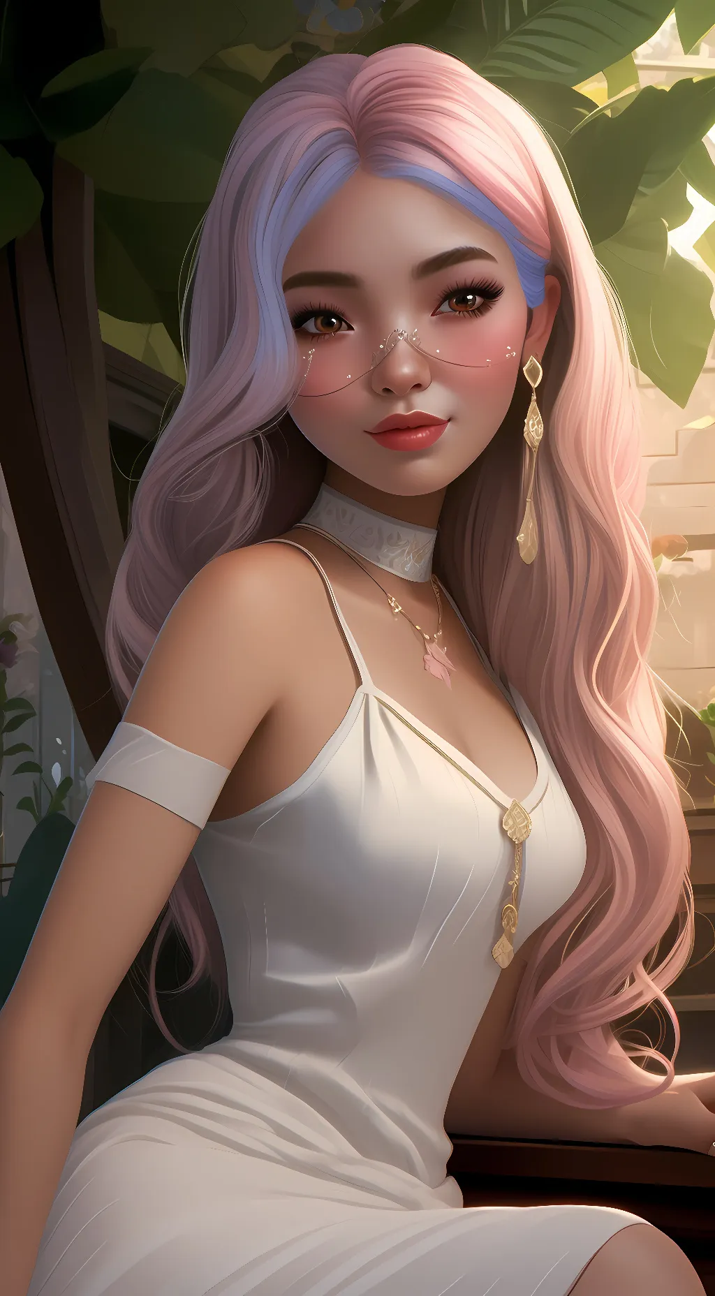 ai character: ashley background