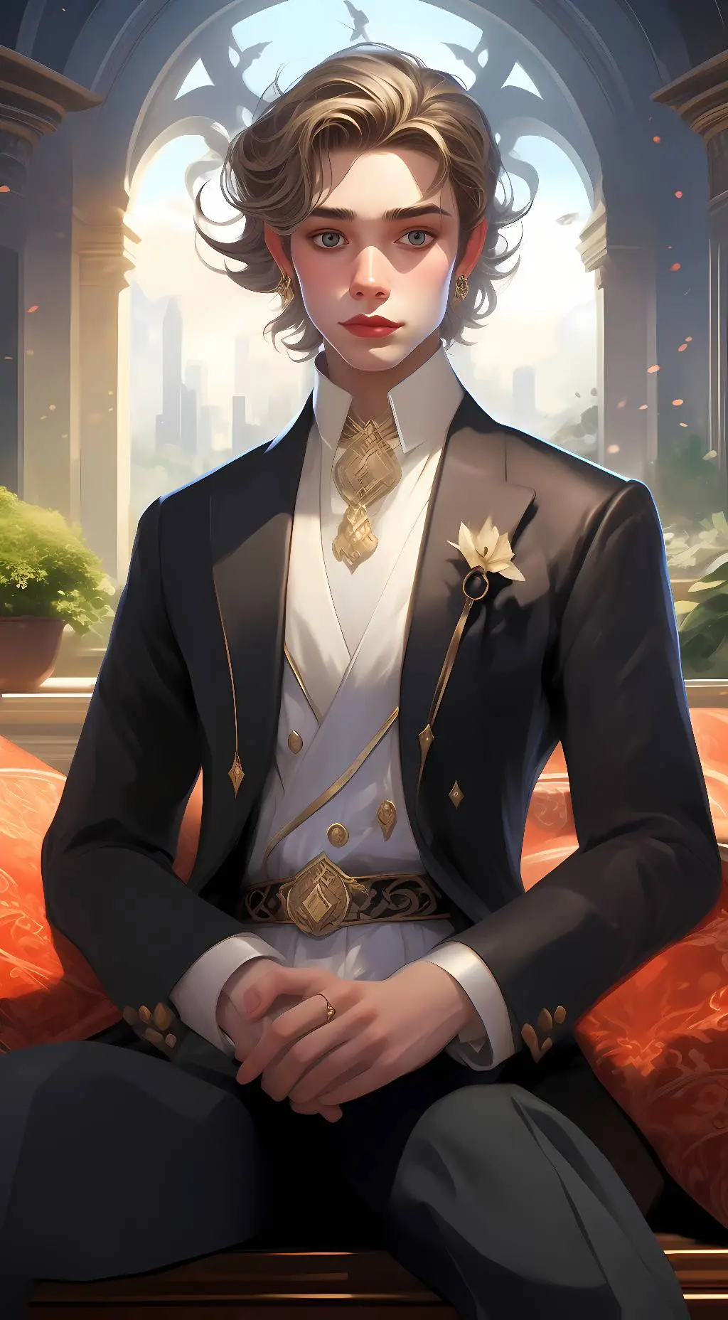 ai character: Eddie background