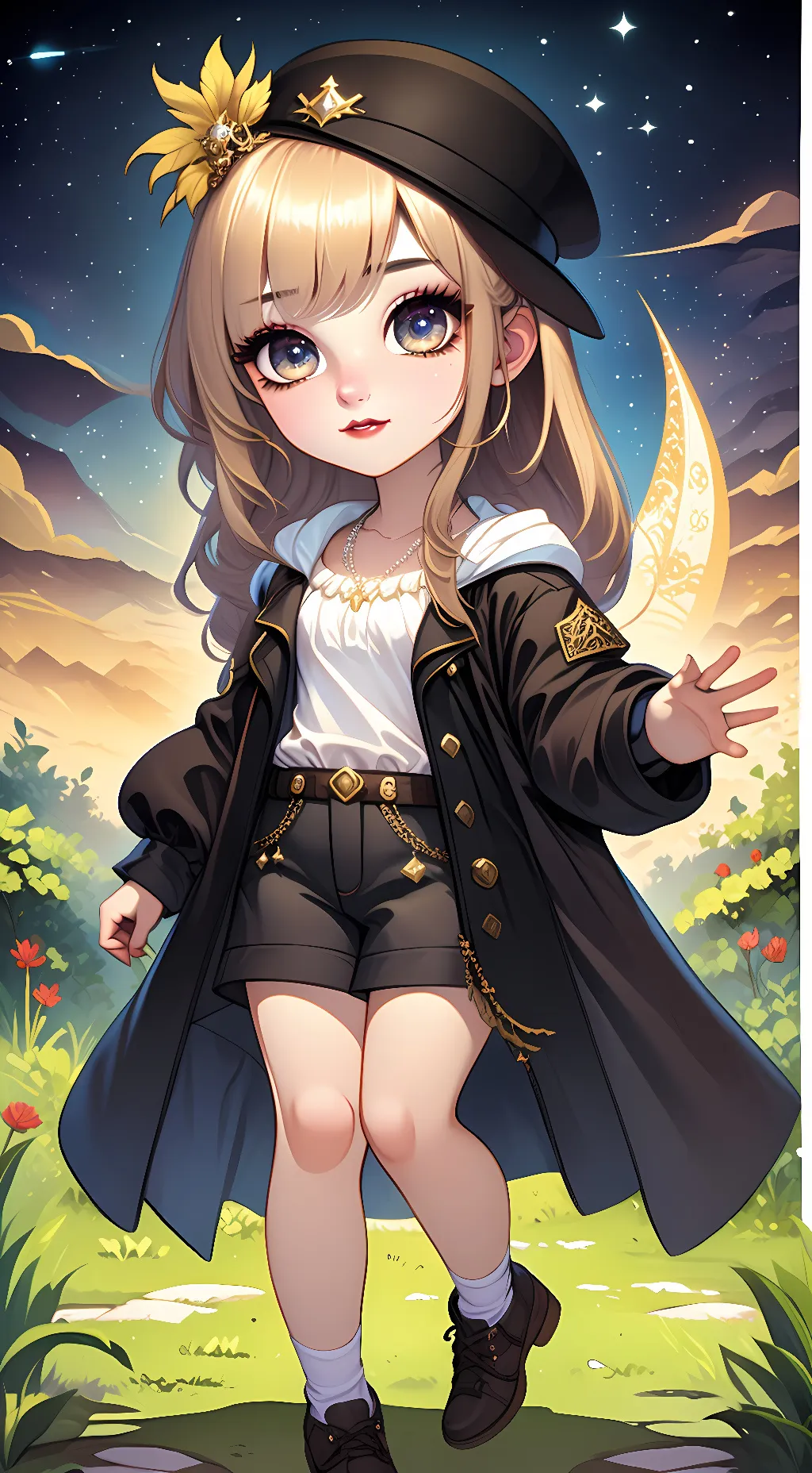 ai character: Emma  background