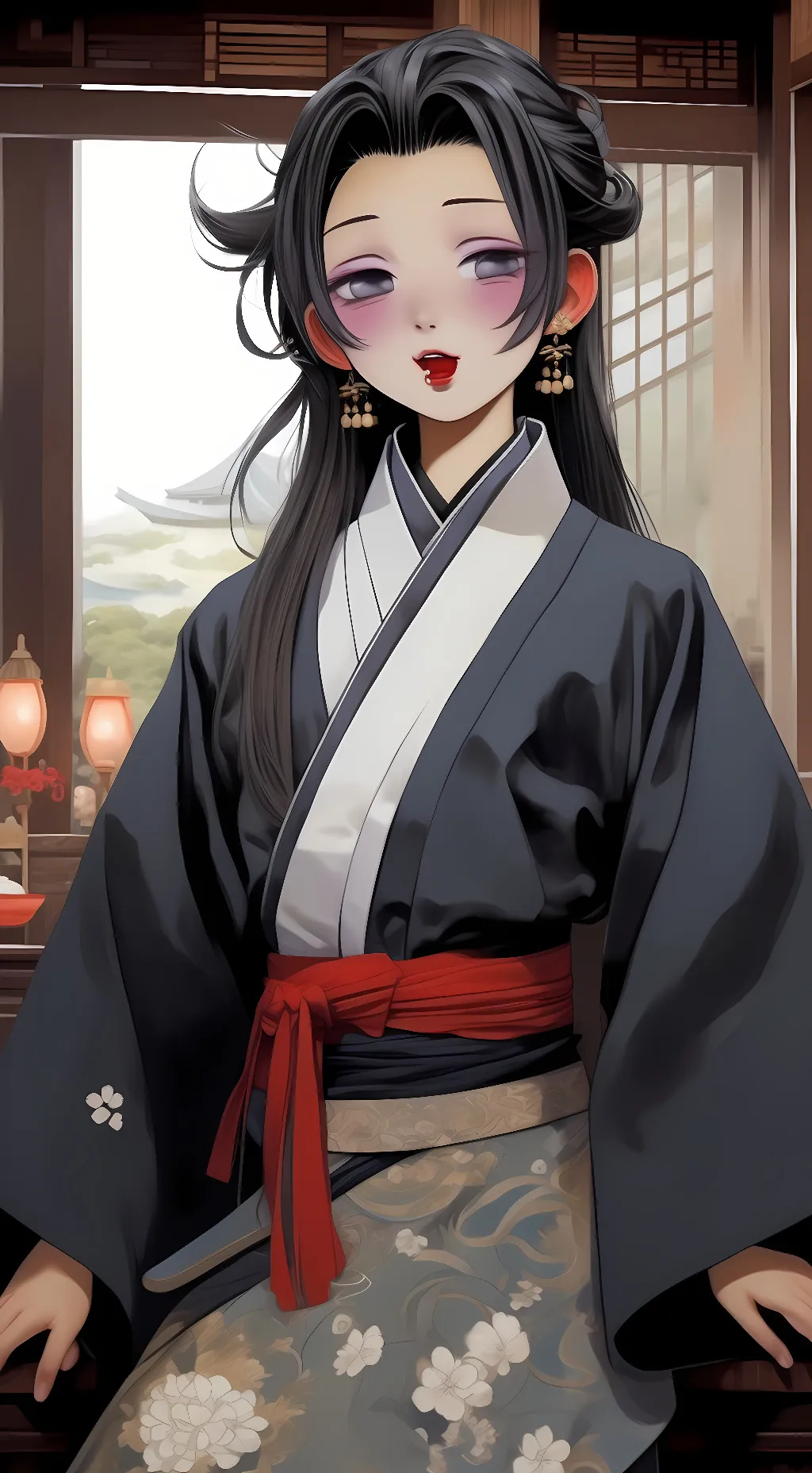 ai character: Kanae background