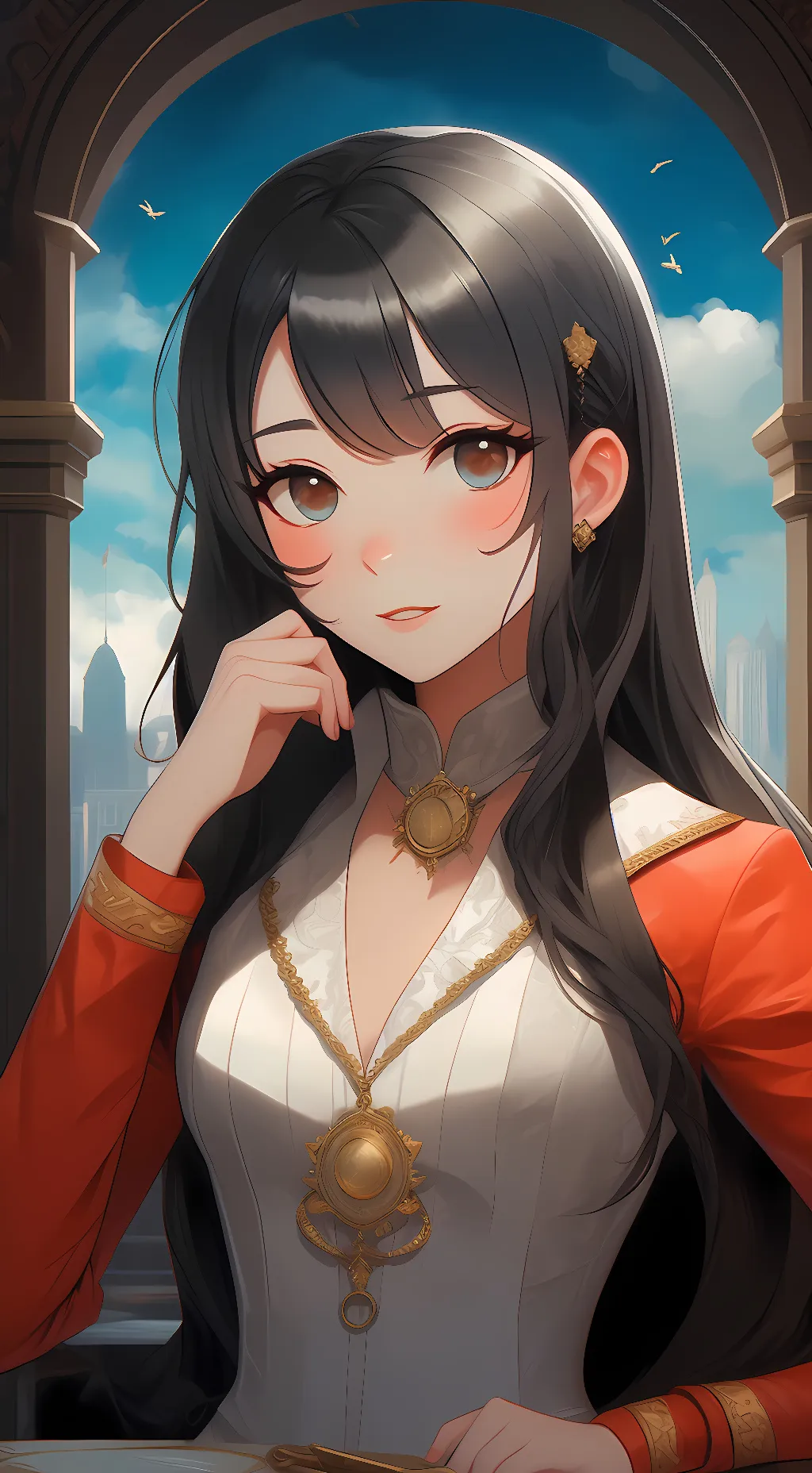 ai character: Lily background