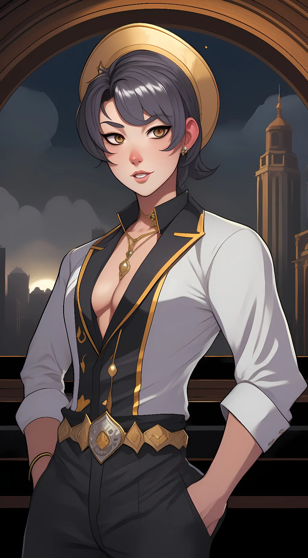 ai character: Raine background