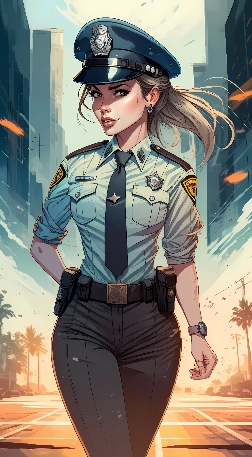 ai character: Sadie background