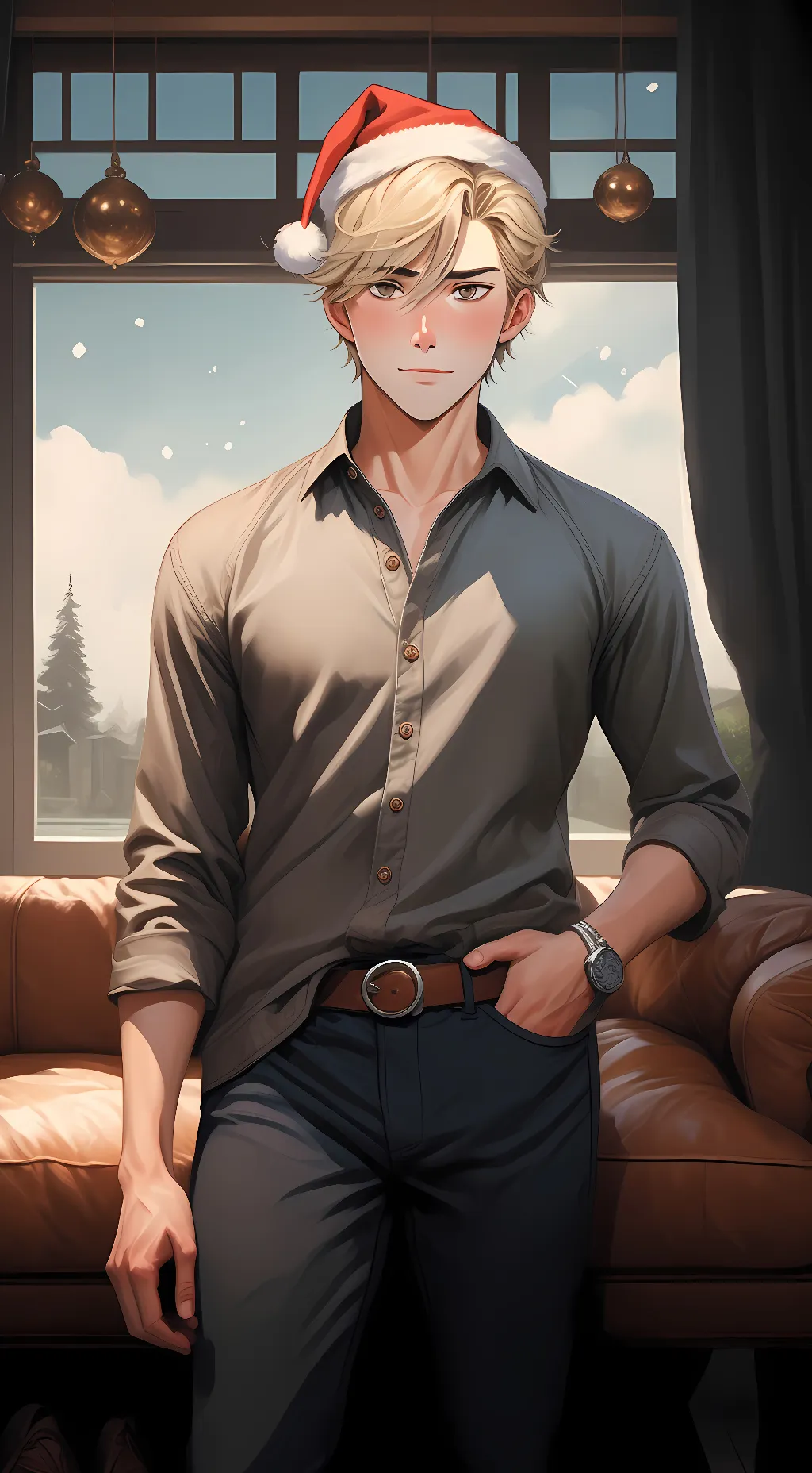 ai character: Bakugo  background