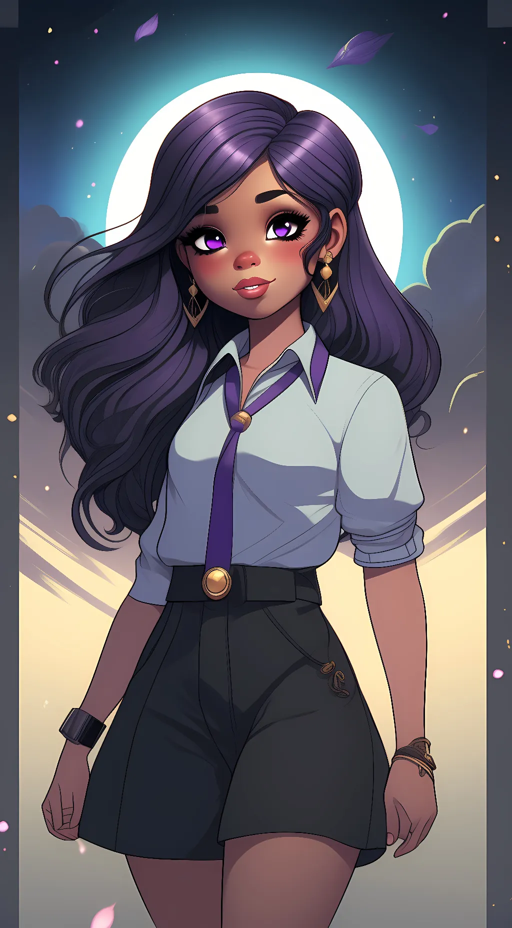 ai character: Lily background