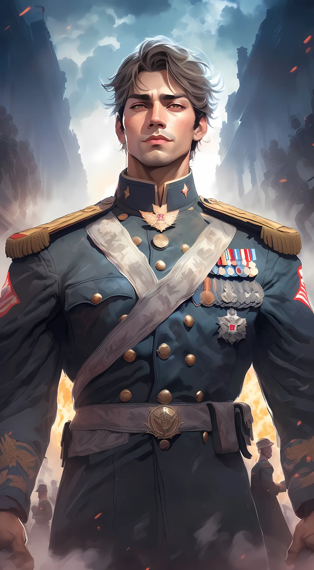 ai character: Colton Henderson background