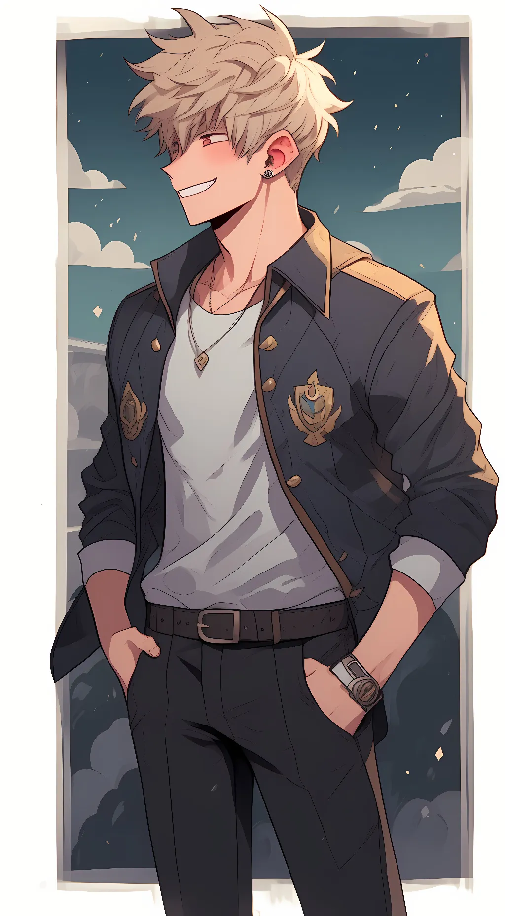 ai character: Bakugou background