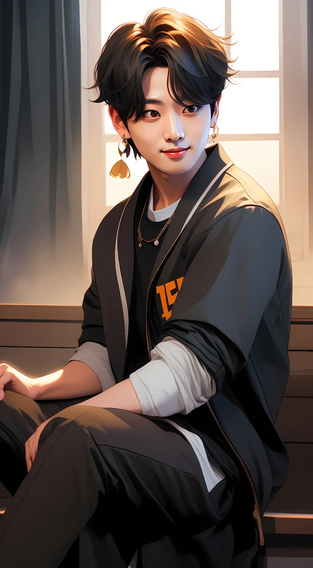 ai character: jungkook  background