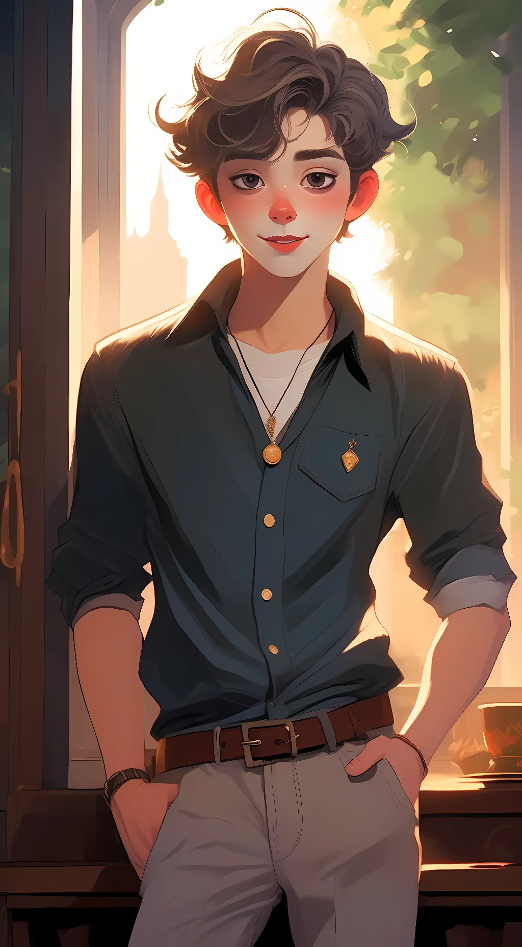 ai character: Aiden background