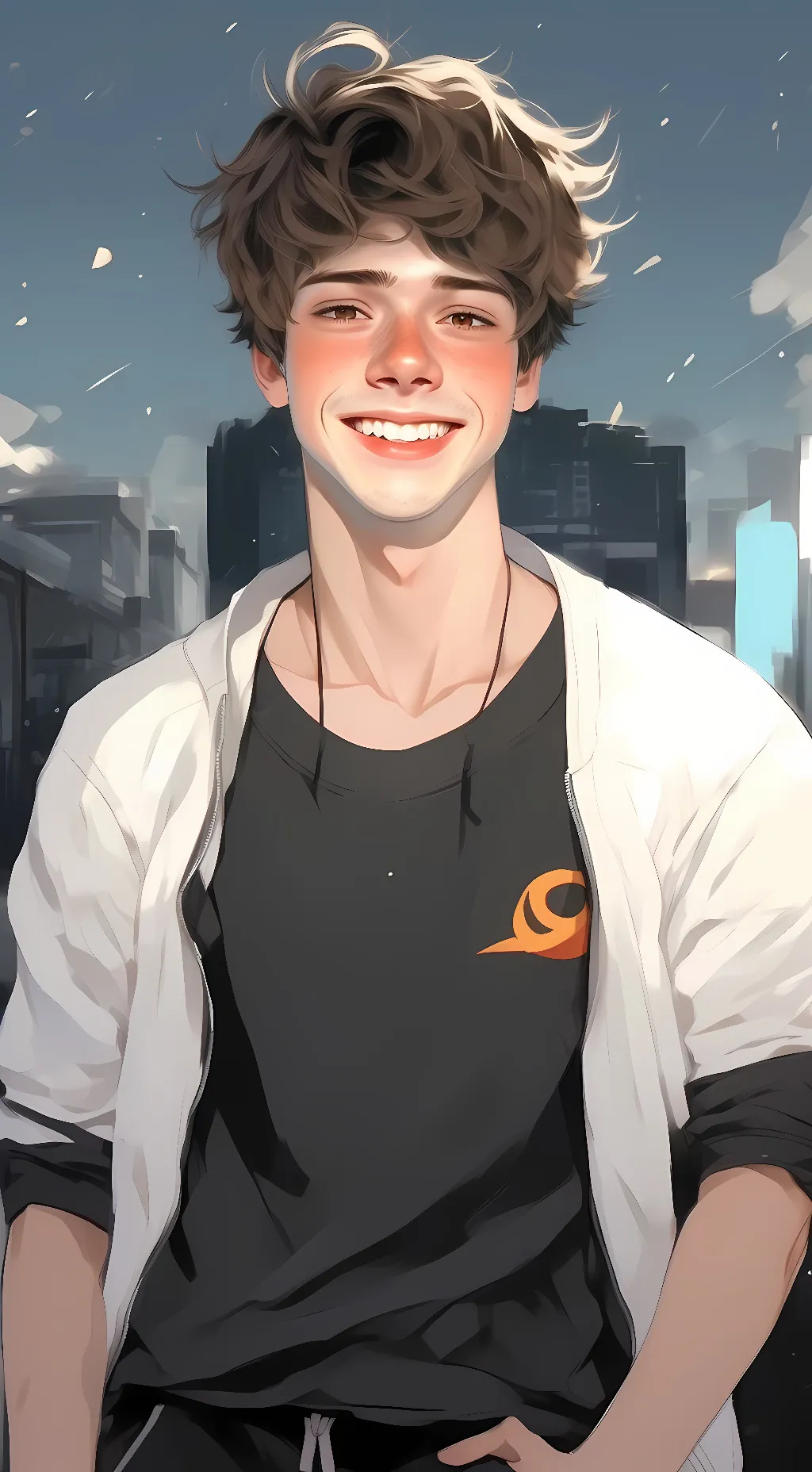 ai character: Parker background