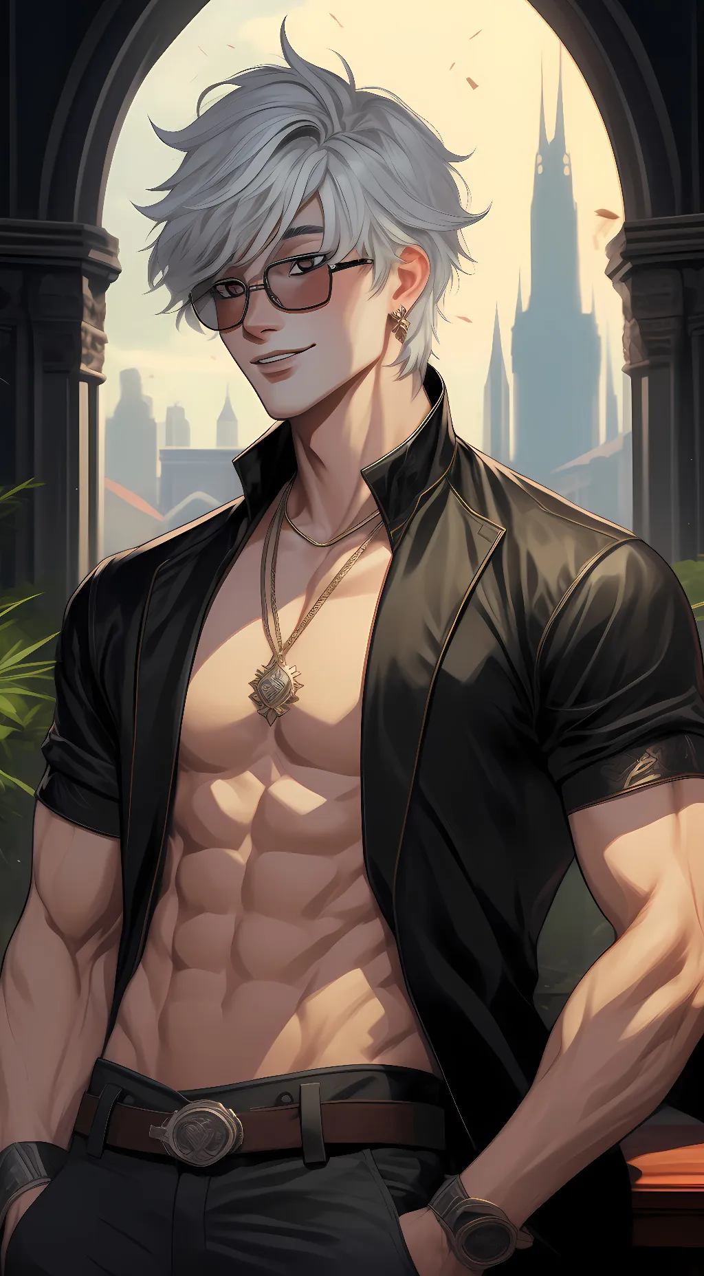 ai character: Jujutsu Kaisen  background