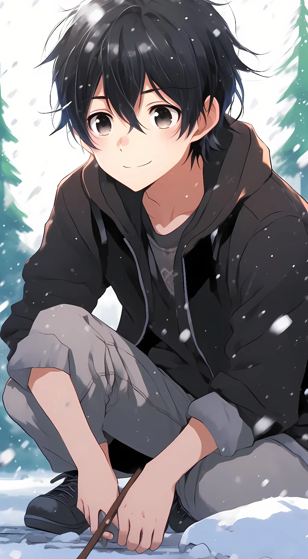 ai character: Kikato Holiter  background