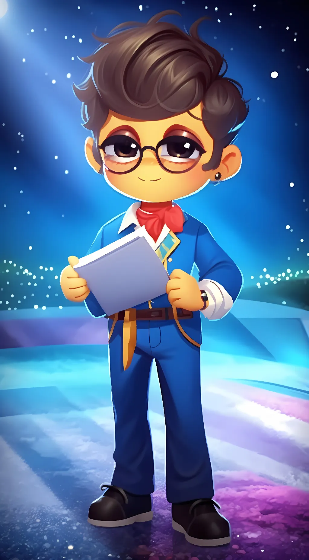 ai character: Wally background