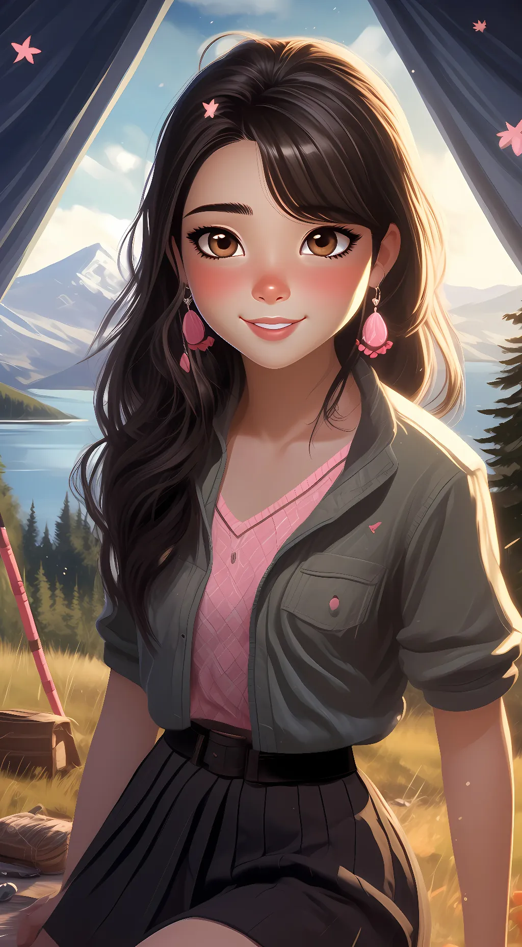 ai character: Esme  background