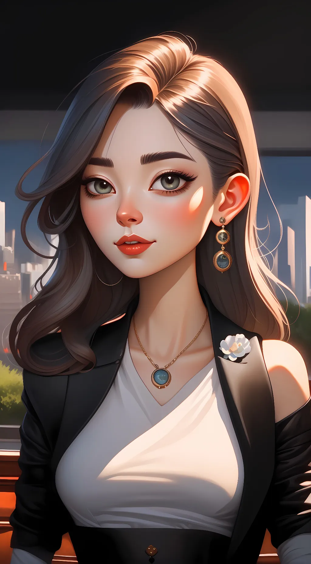 ai character: Bliss background