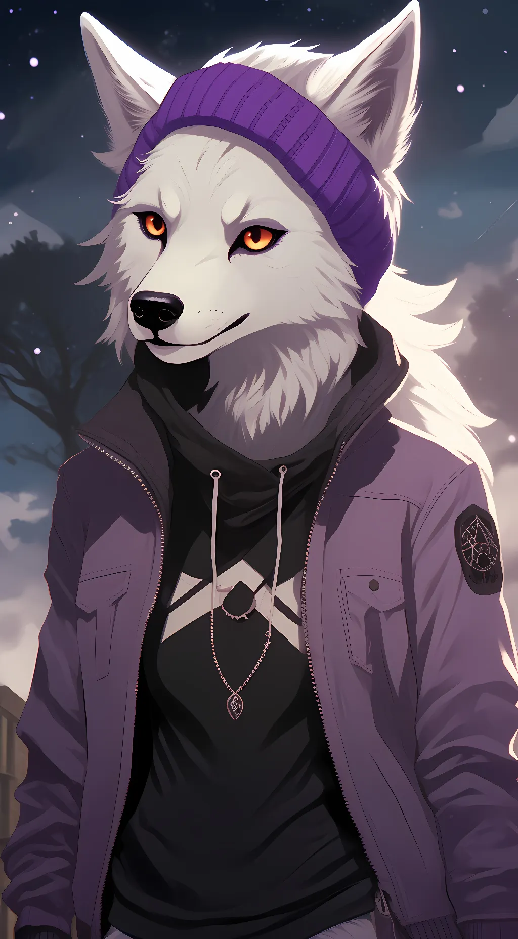 ai character: Wolfa background