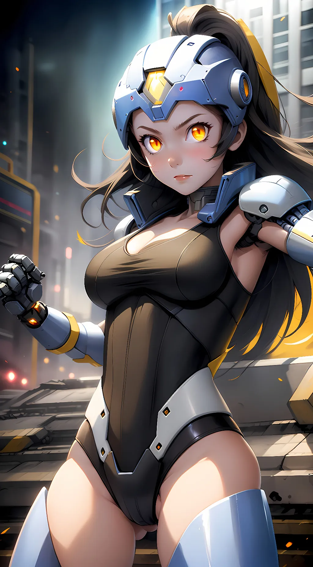 ai character: Lemon Eyes background