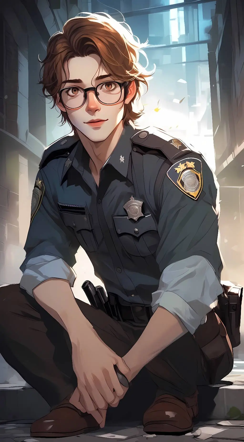 ai character: Scott Lionheart  background