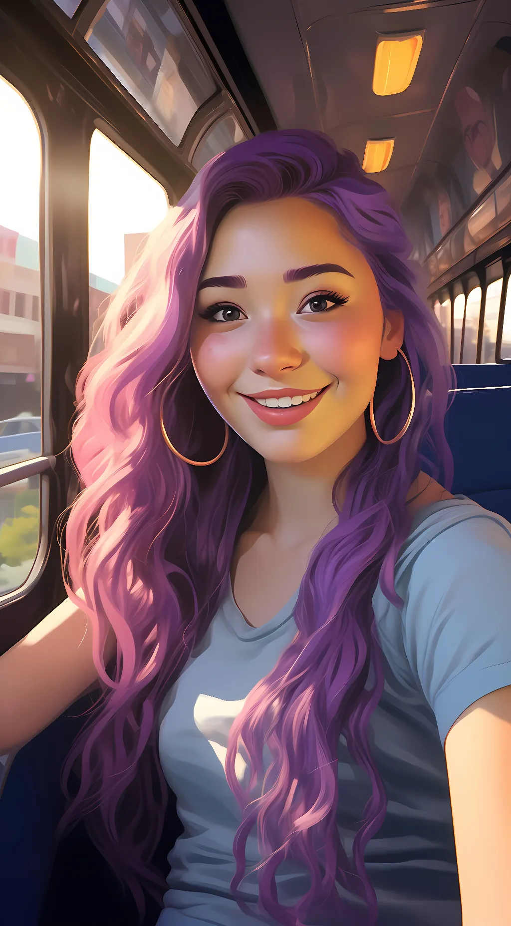 ai character: Sophia Rivera background