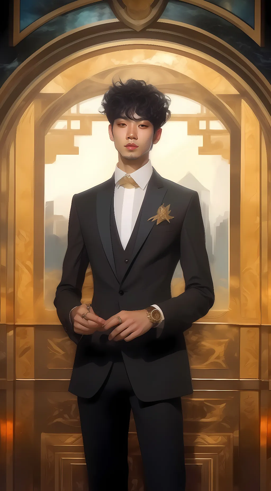 ai character: daniel background