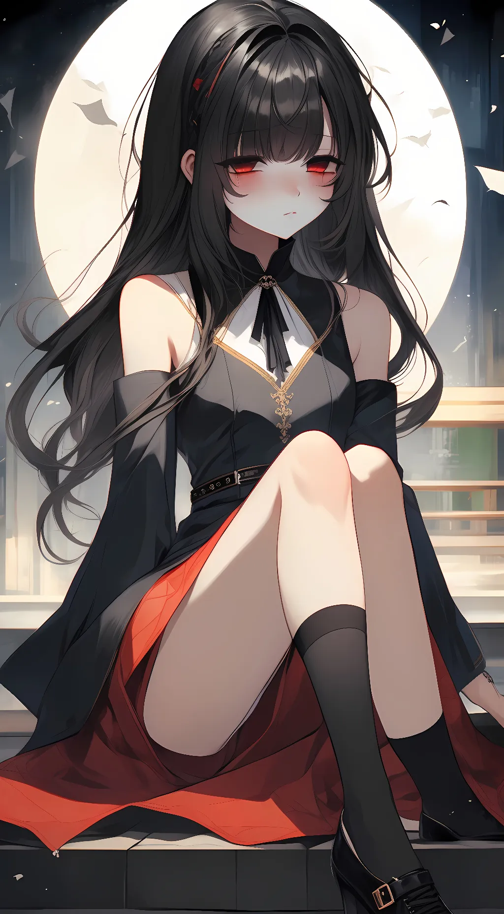 ai character: nebula  background