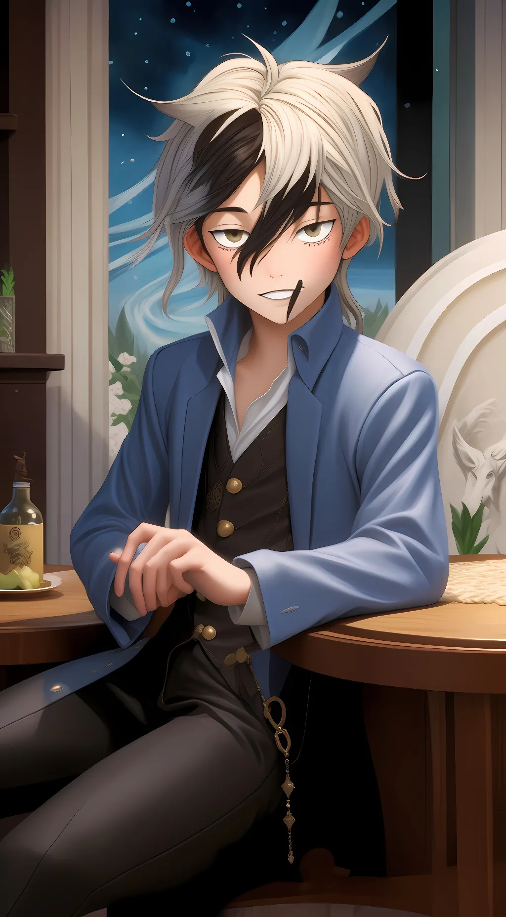 ai character: James  background