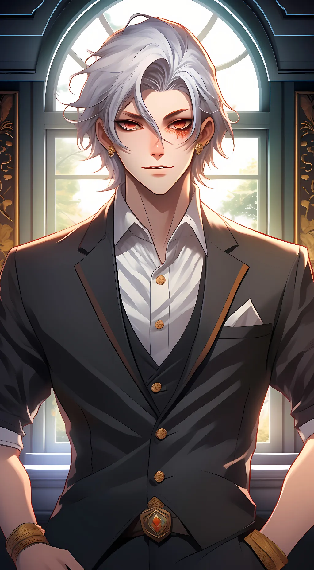 ai character: Issac background