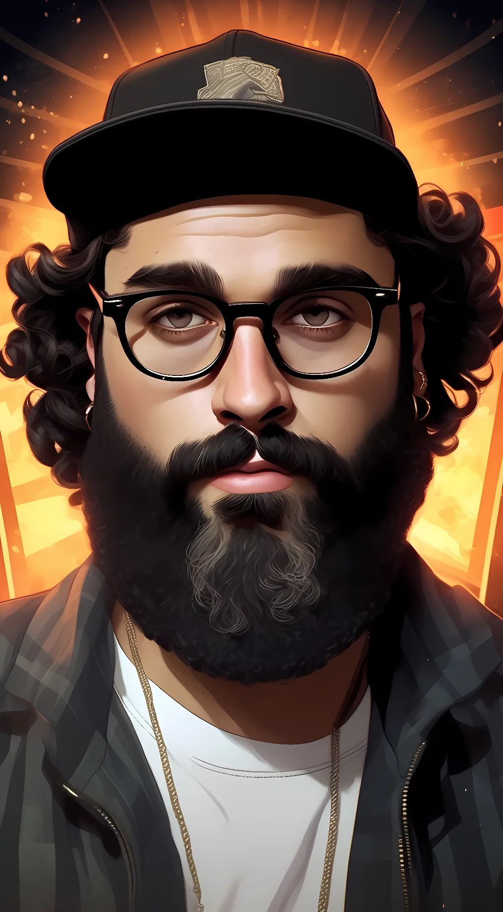 ai character: Ruby tha Cherry background