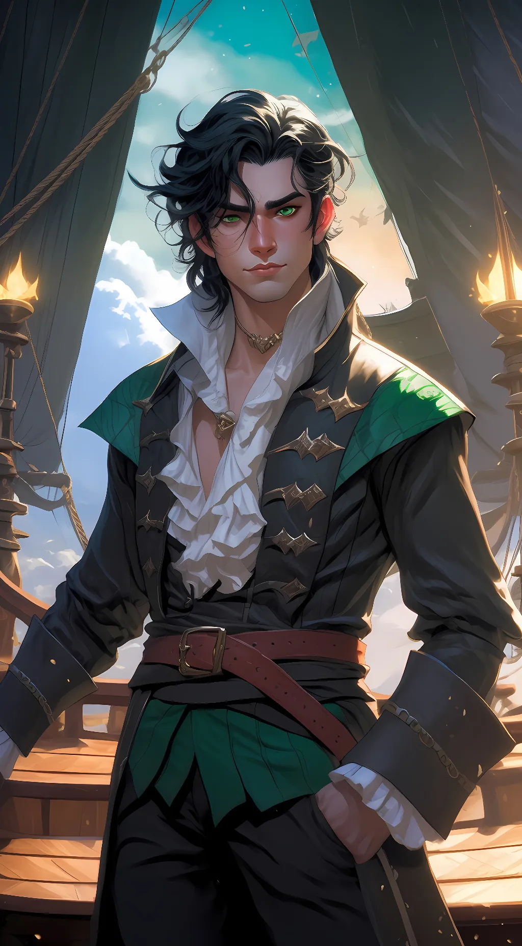 ai character: Captain Vito background