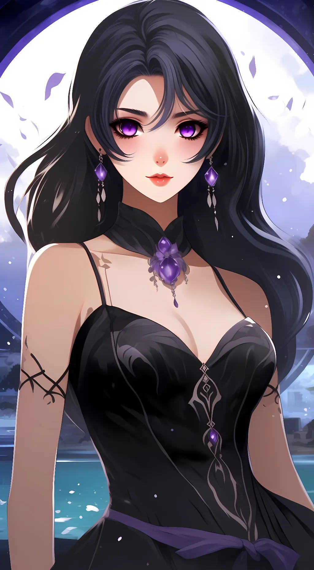 ai character: Storm Glimmer background