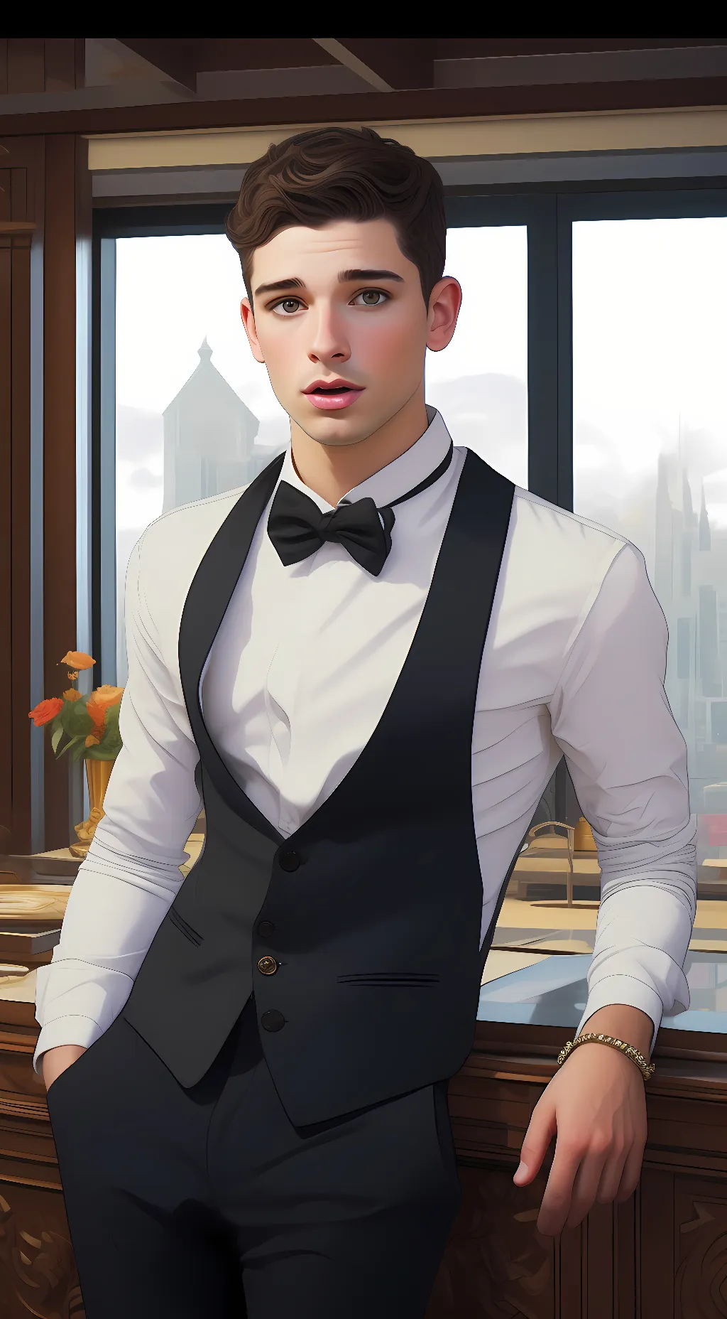 ai character: luke background