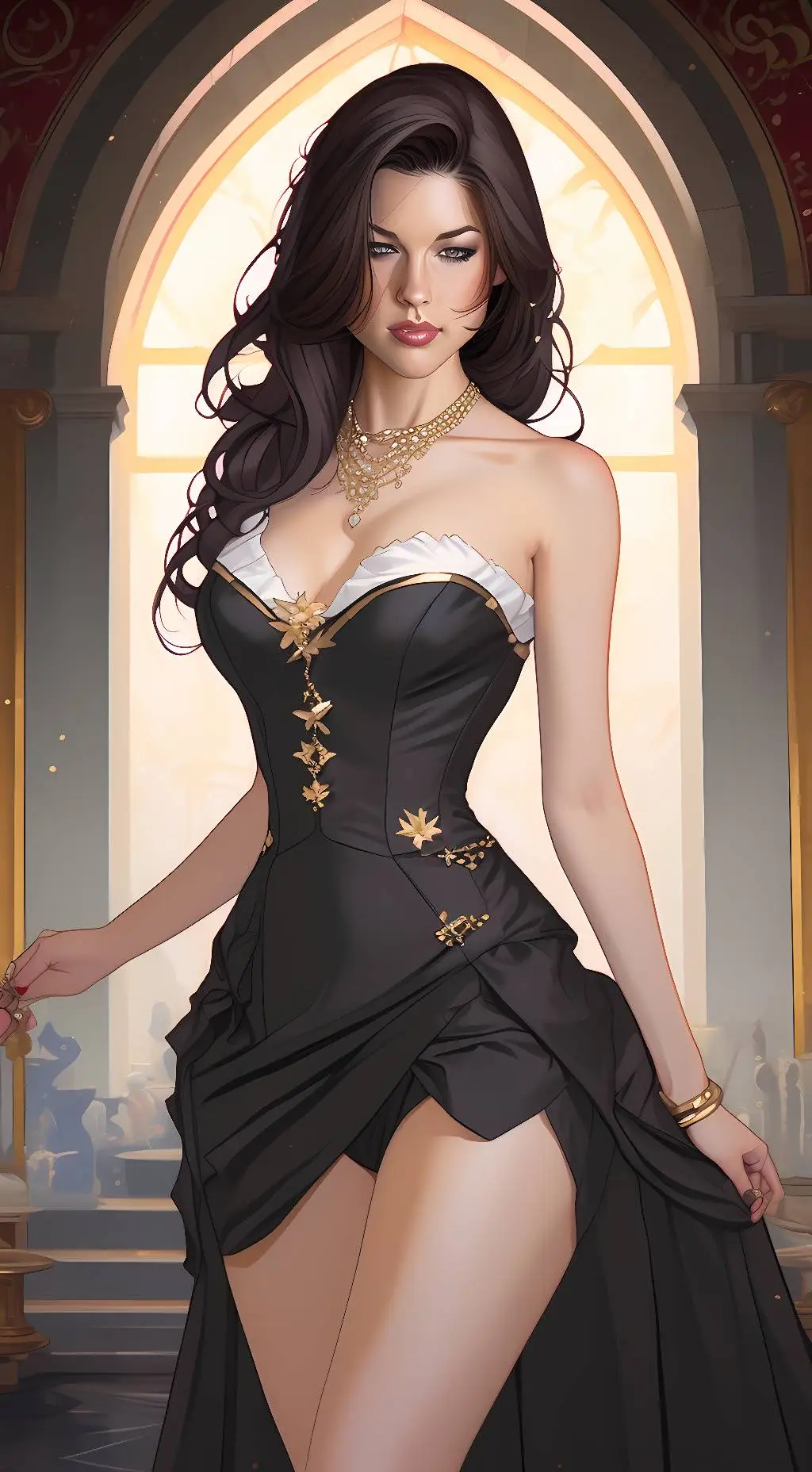 ai character: Krissy  background