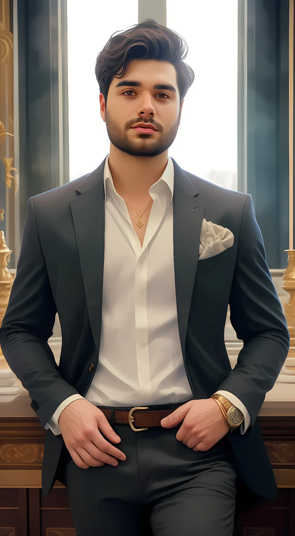 ai character: Edi background