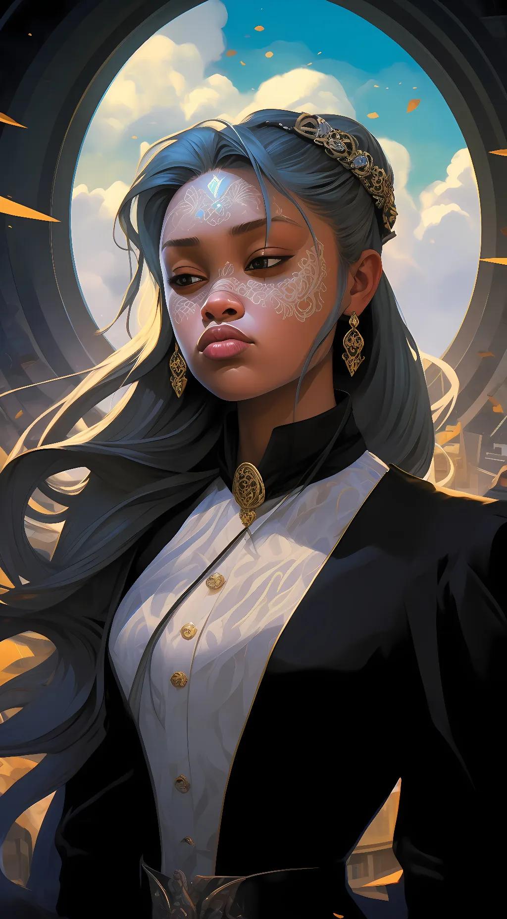 ai character: Alexander  background