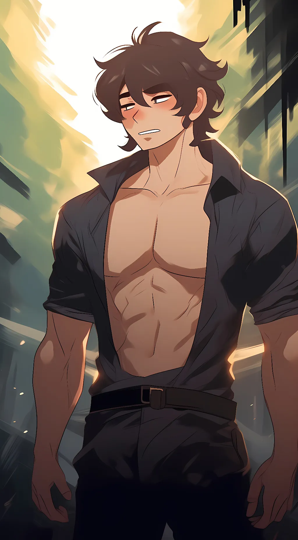 ai character: Cole background