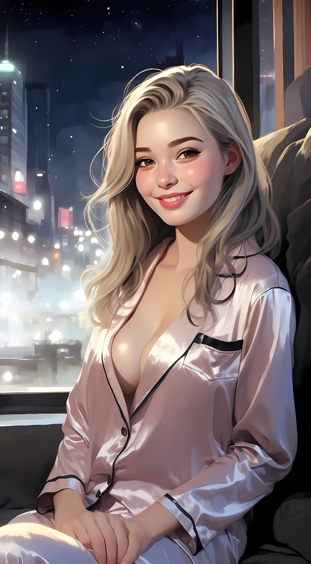 ai character: Riley background