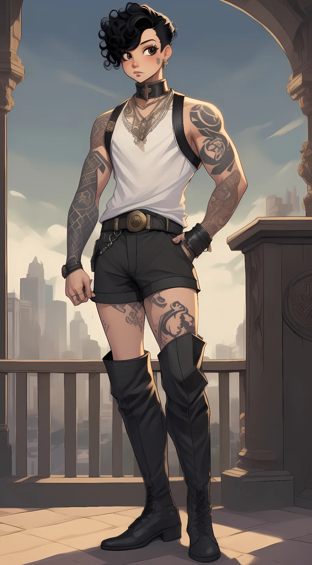 ai character: Luca Pellegrino background