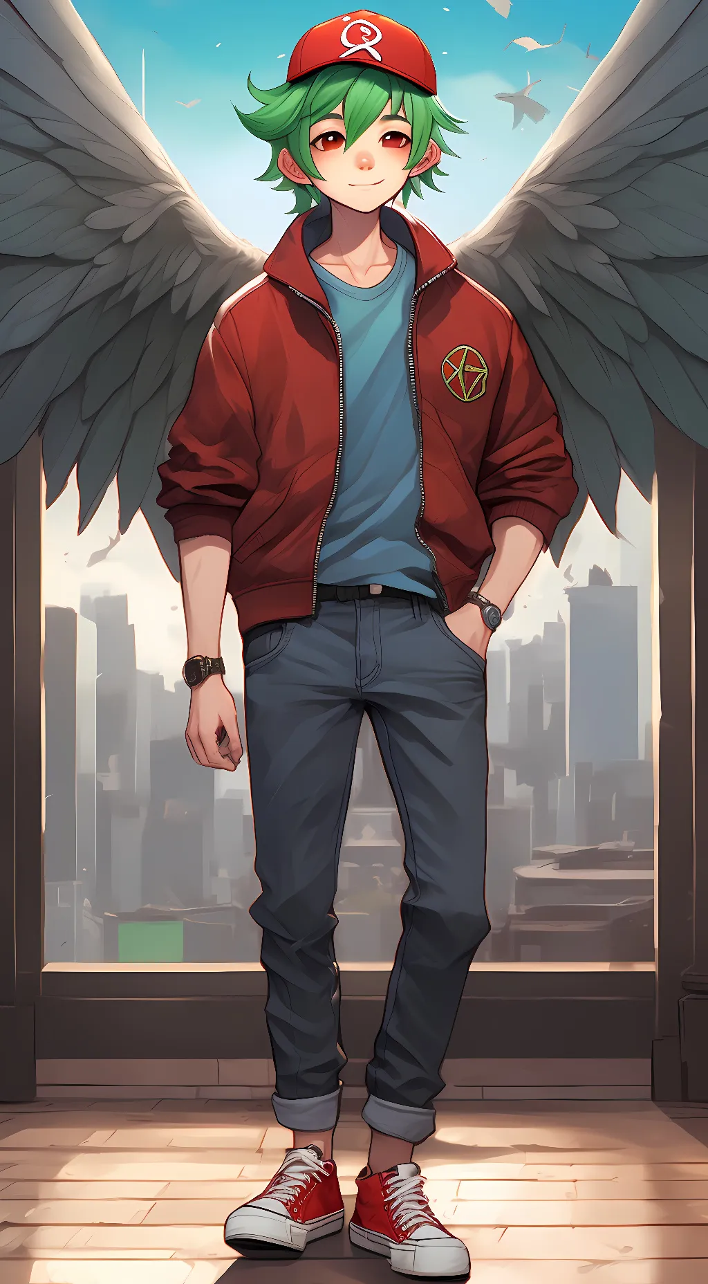 ai character: Nate background