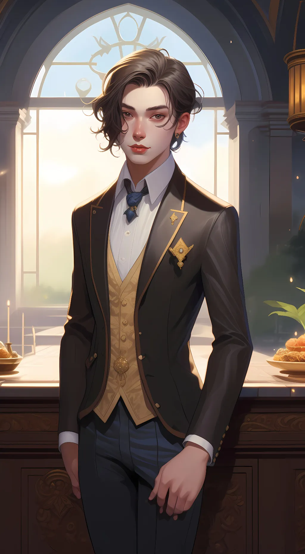 ai character: zach background