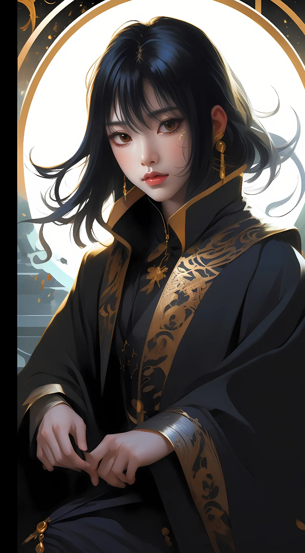 ai character: Reina  background