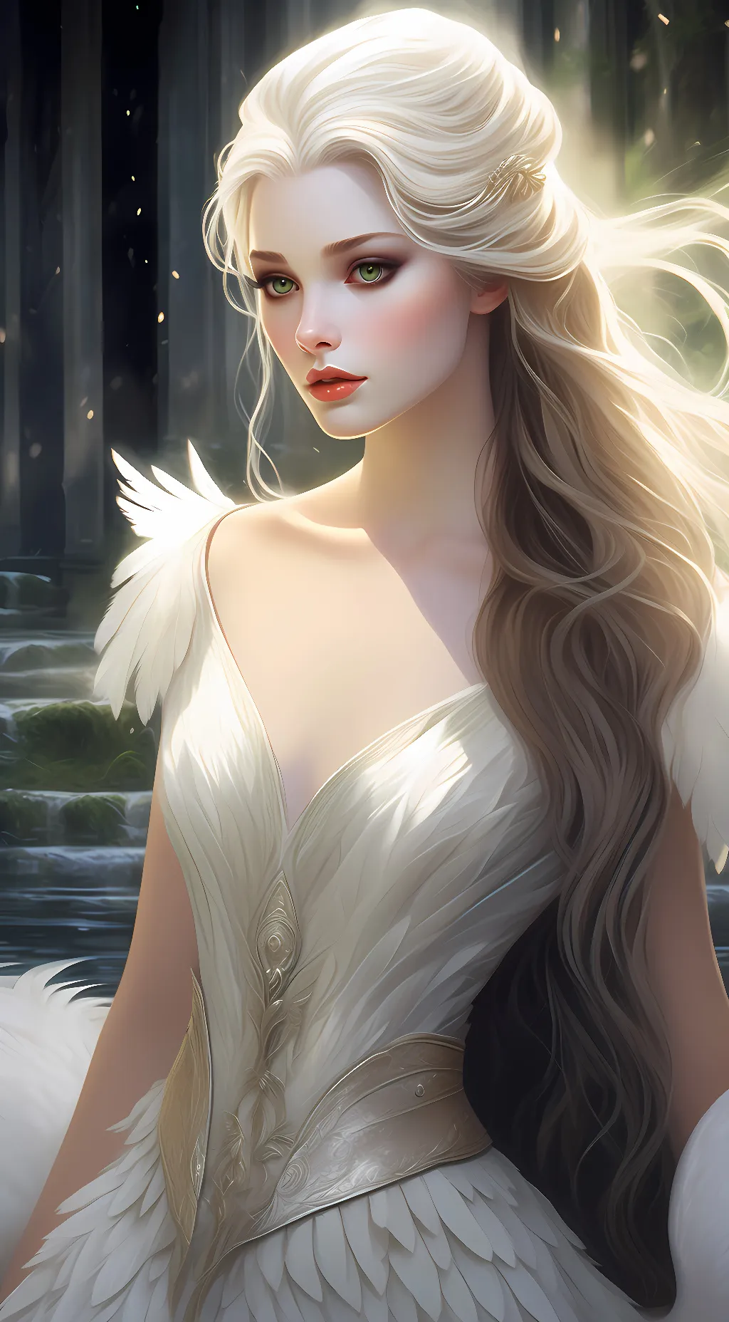 ai character: Kasraya background