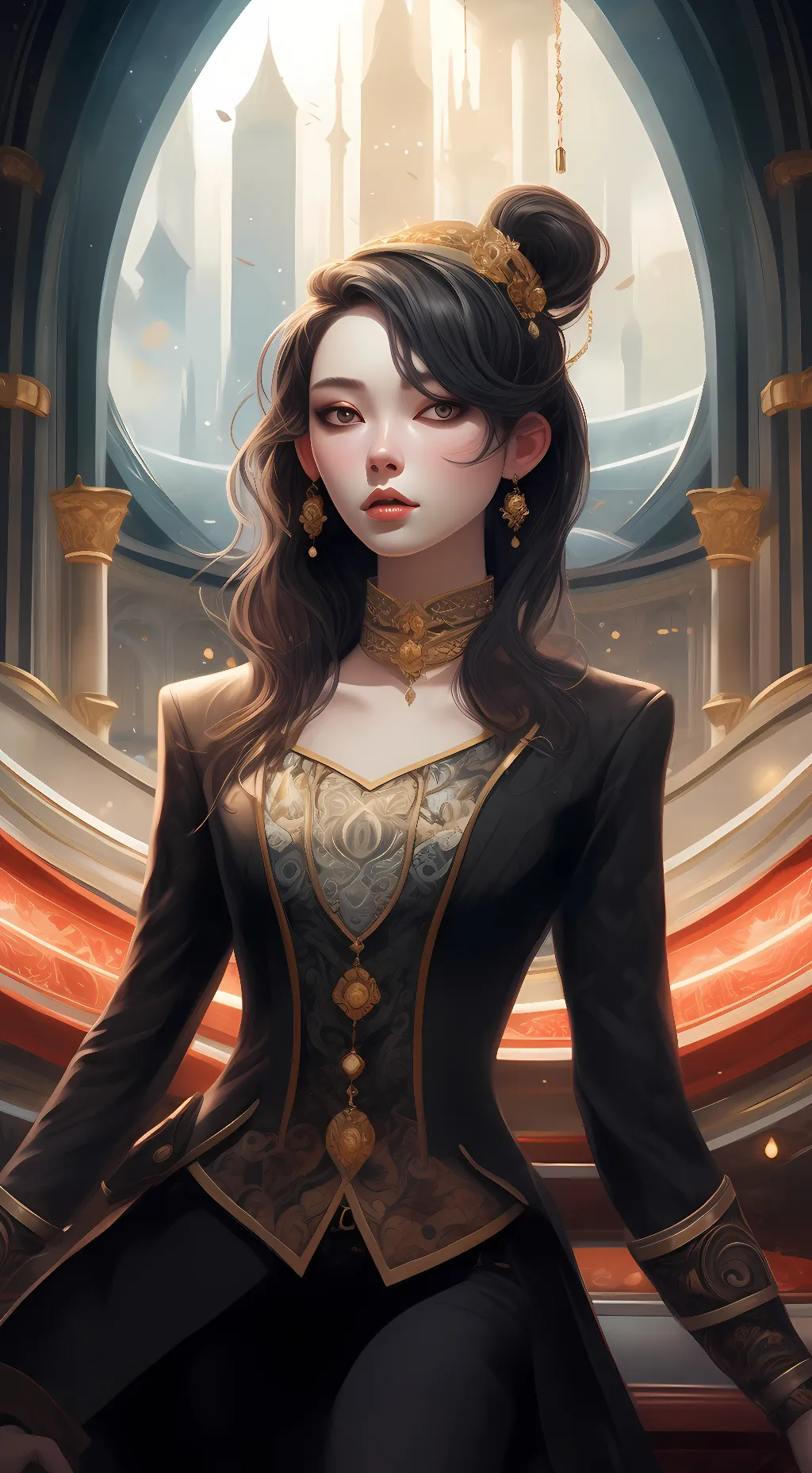 ai character: Zelda background