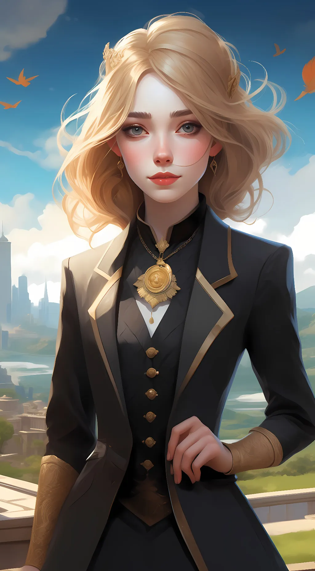 ai character: hottest  background