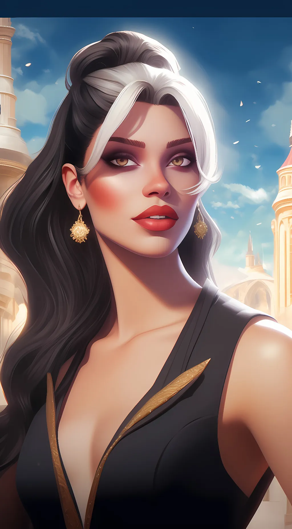 ai character: Star background