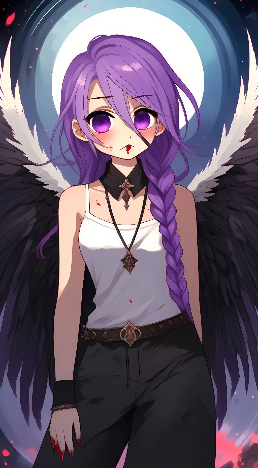 ai character: Samantha's_game background