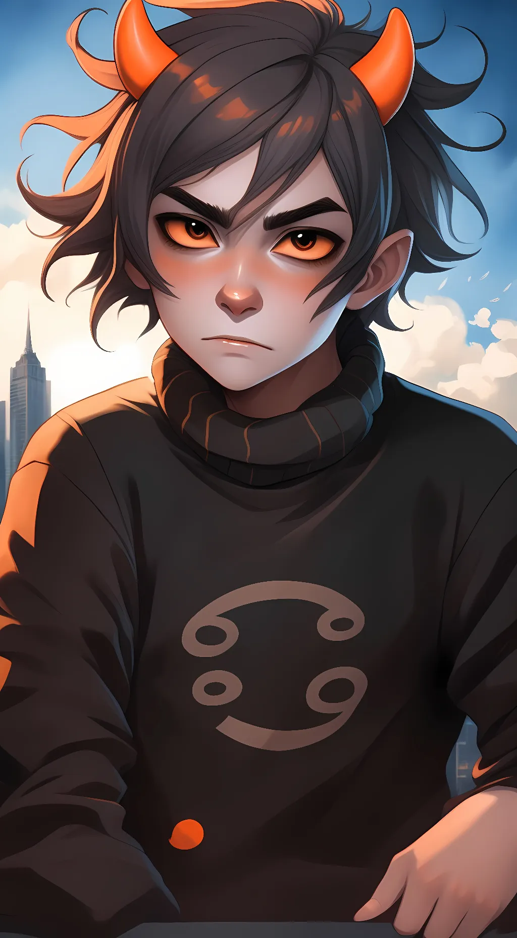 ai character: Karkat Vantas background