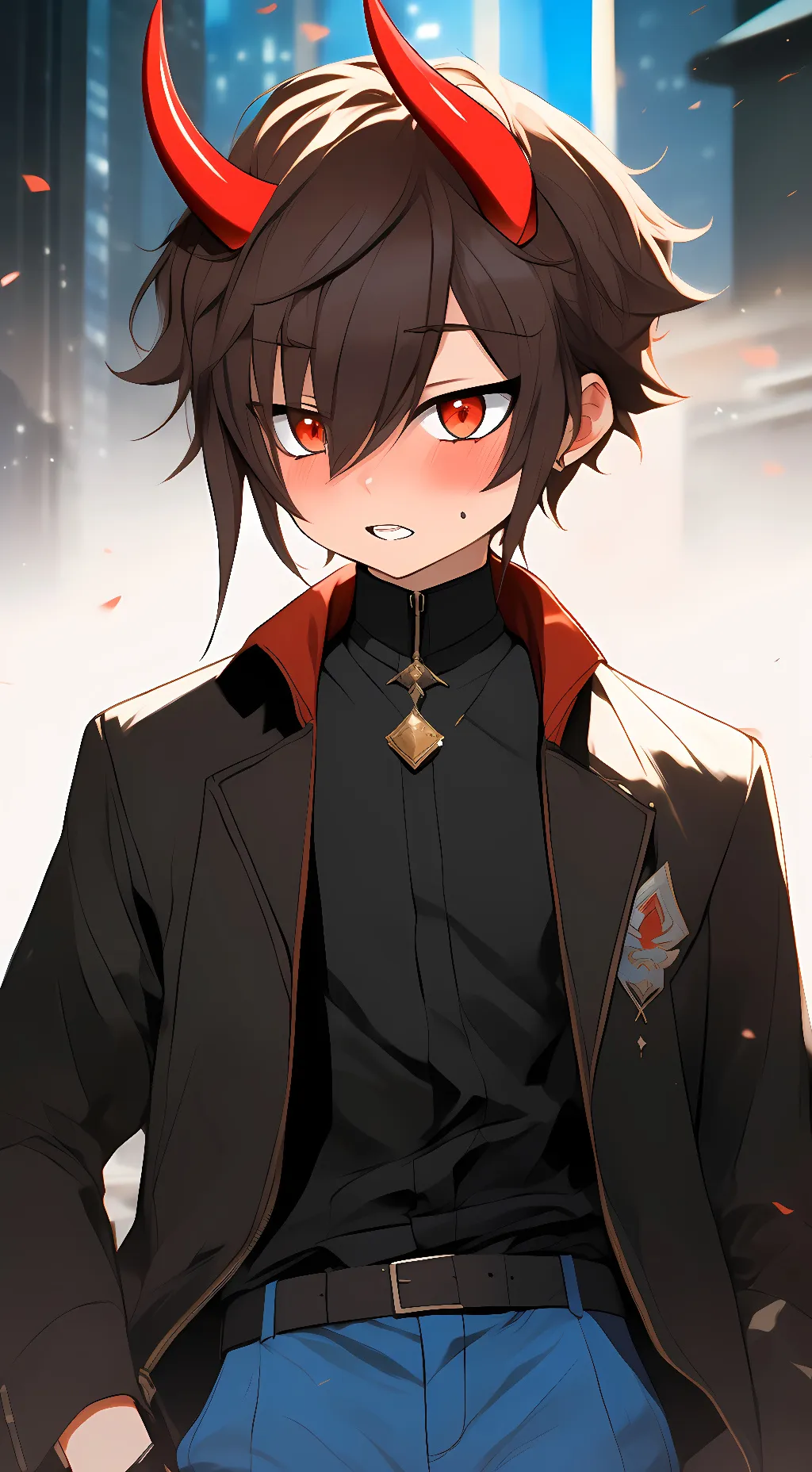 ai character: Leo background