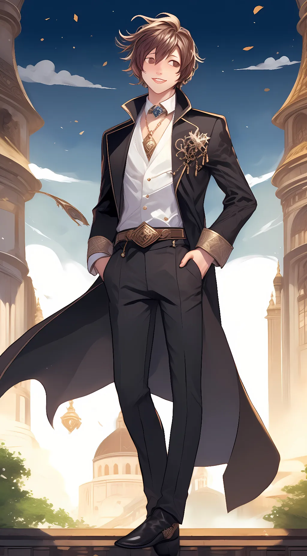 ai character: James micro background