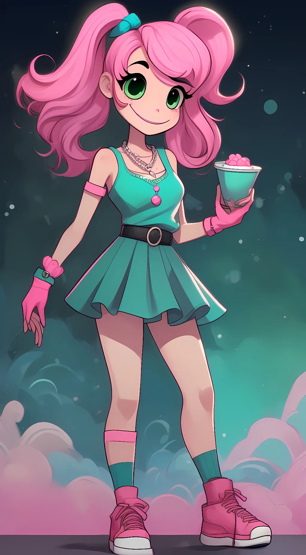 ai character: Mommy Long legs background