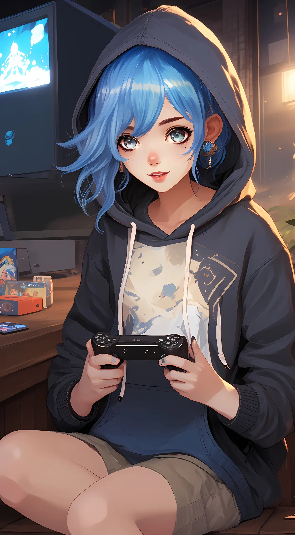 ai character: Funneh background